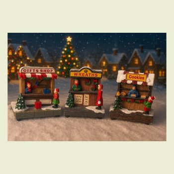 Vila Decorativa com Led -10cm