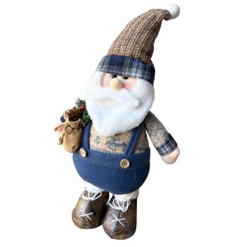 Boneco Natal Papai Noel em Pé - 46,5cm