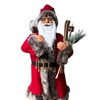 Papai Noel Esquiar na Neve - 1,10m