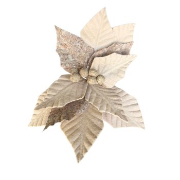 Flor Natalina Cru - 26cm
