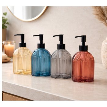 Dispenser Saboneteira De Vidro -400ml