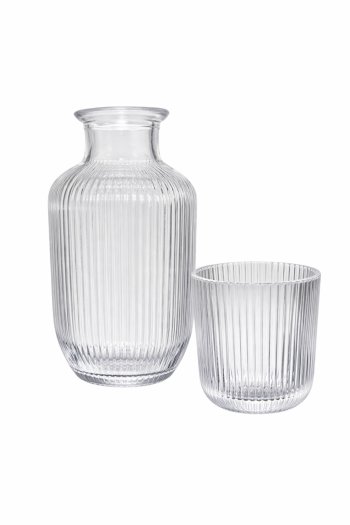 MORINGA DE VIDRO 500ML E COPO 145ML