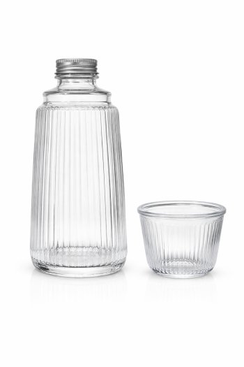 MORINGA DE VIDRO VERSALHES 1L C/ COPO 300ML