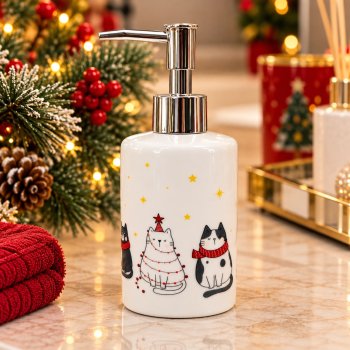 Dispenser Natalino Gatinhos 350ml