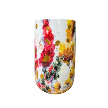 Vaso Decorativo Floral White 25 ,5cm