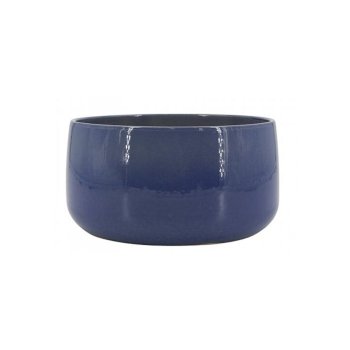 Vaso Decorativo  Bretagne Azul Suecia 23,5 cm