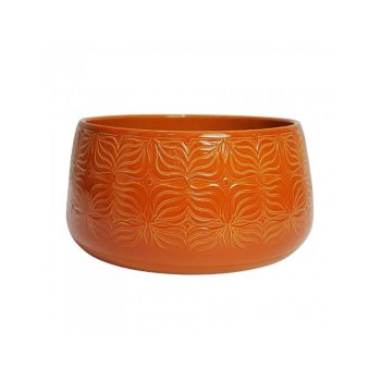 Vaso  Decorativo Bretagne Flor Cognaque  22, 5 cm