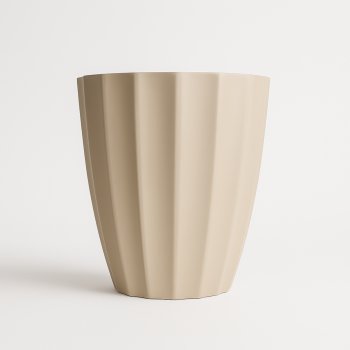 Vaso Decorativo Canelado 29 cm