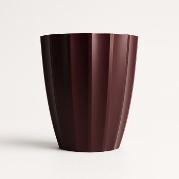 Vaso Decorativo Canelado 29 cm
