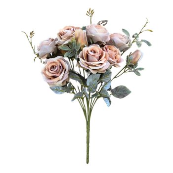 Buque de Rosas com Folhagens Contem 10 Hates.