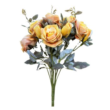 Buque de Rosas com Folhagens Contem 10 Hates.