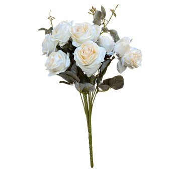 Buque de Rosas com Folhagens Contem 10 Hates.