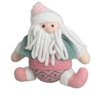 Boneco Natal Papai Noel Sentado - 26cm
