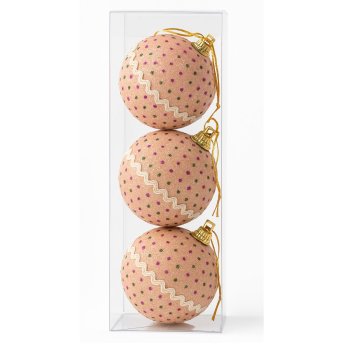 Kit 3 Bolas Decorativas N:8